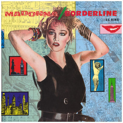 MADONNA - BORDERLINE | 12'' MAXI SINGLE USADO