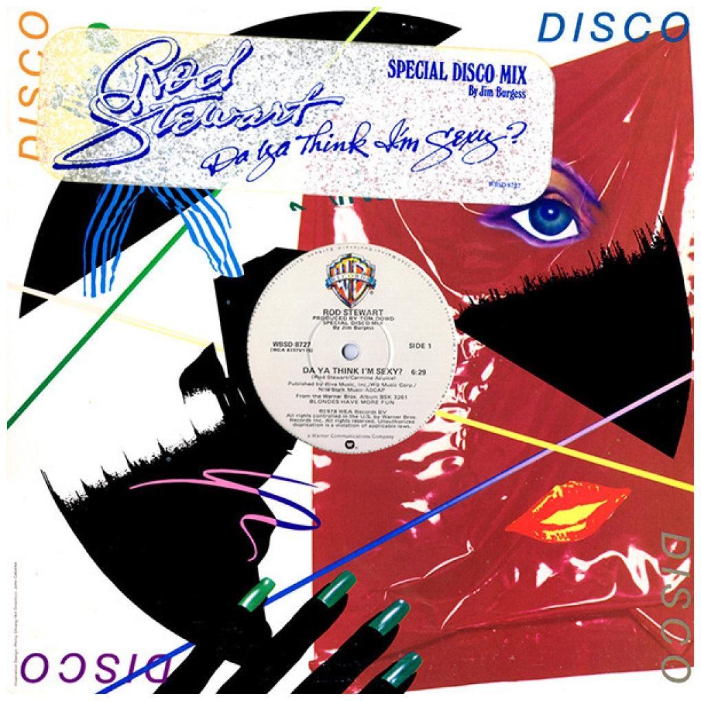ROD STEWARD - DO YA THINK I'M SEXY | 12'' MAXI SINGLE USADO
