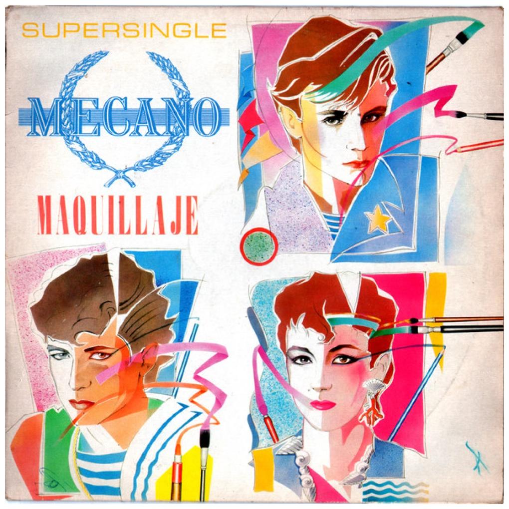 MECANO - MAQUILLAJE | 12'' MAXI SINGLE USADO