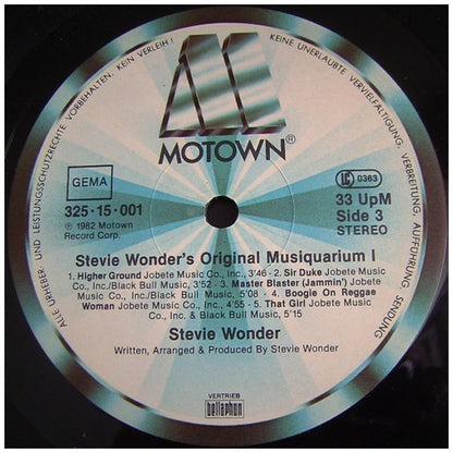 STEVIE WONDER - ORIGINAL MUSIQUARIUM I (2LP) | VINILO USADO