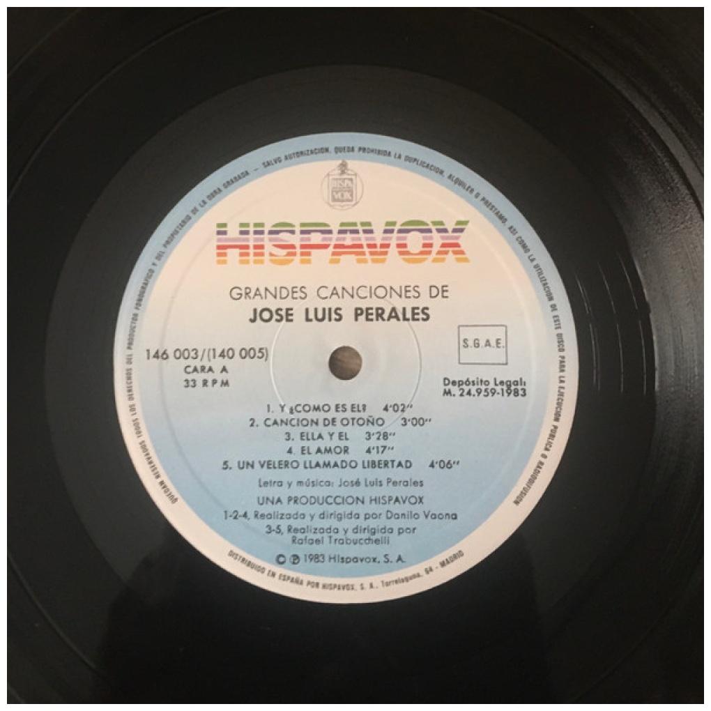 JOSE LUIS PERALES - GRANDES CANCIONES (2LP) | VINILO USADO