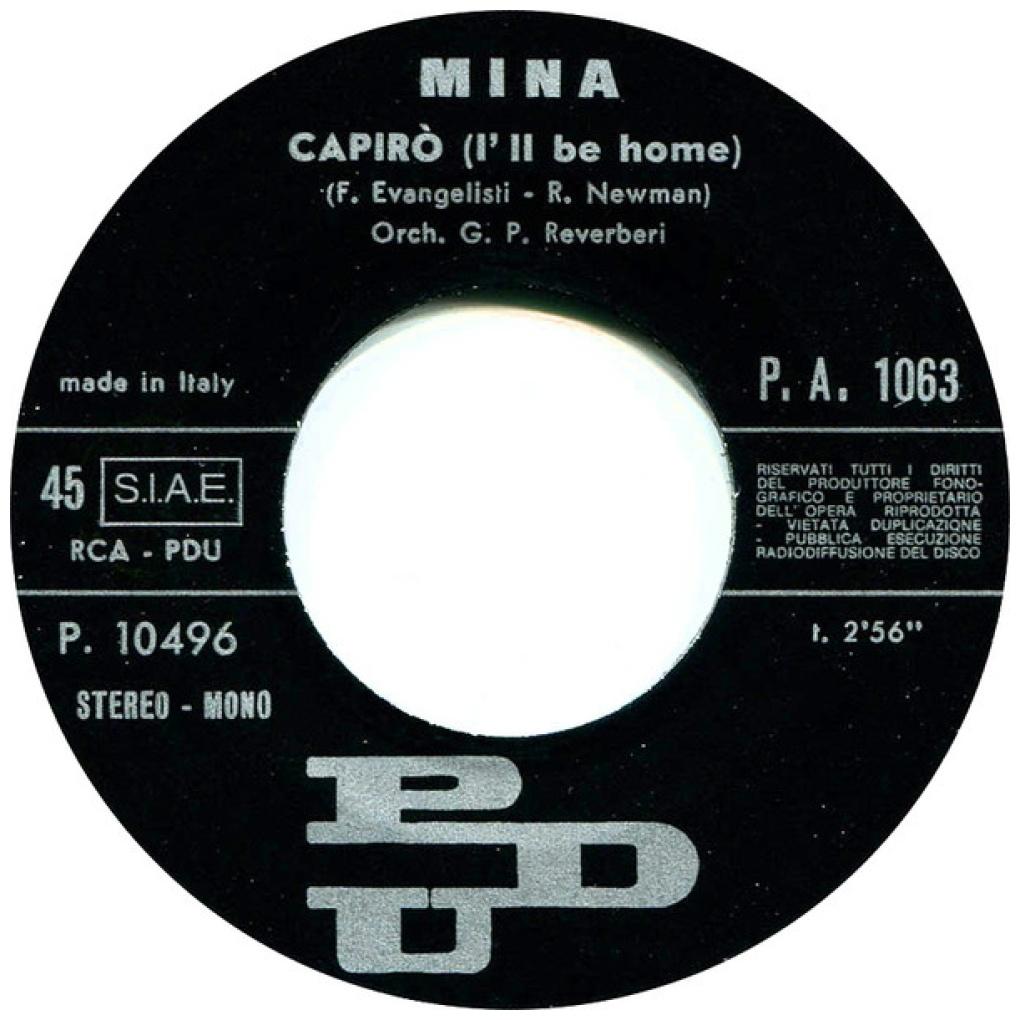 MINA - AMOR MIO | 7" SINGLE USADO