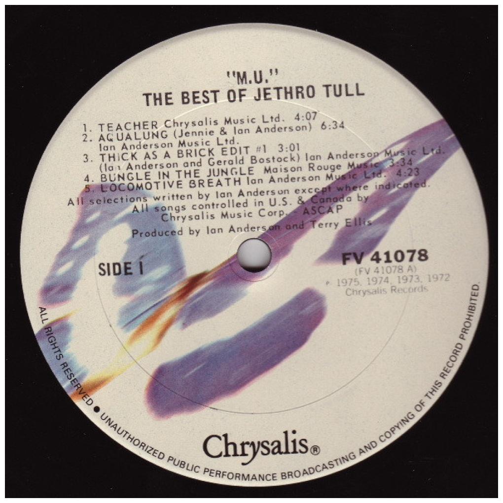 JETHRO TULL - "M.U.": THE BEST OF  | VINILO USADO