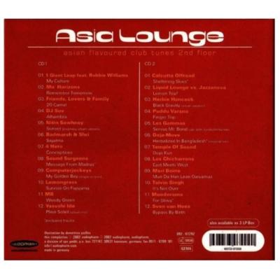 ASIA LOUNGE - ASIAN FLAVOURED CLUB TUNES-2ND FLOOR (2CD) | CD