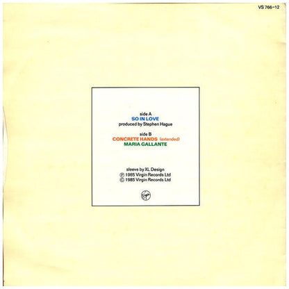 ORCHESTRAL MANOEUVRES IN THE DARK - SO IN LOVE | 12'' MAXI SINGLE USADO