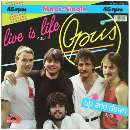 OPUS - LIFE IS LIFE | 12'' MAXI SINGLE USADO