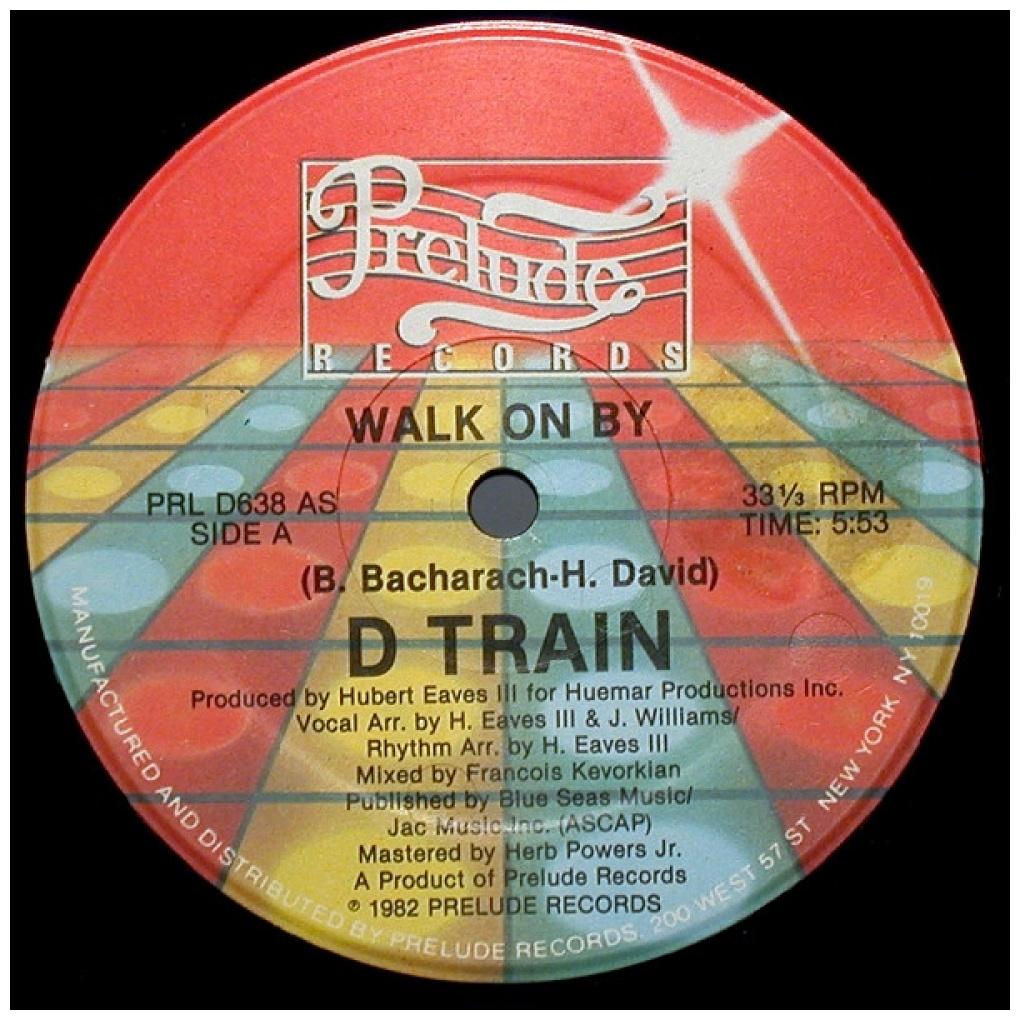 D TRAIN - WALK ON BY | 12'' MAXI SINGLE USADO