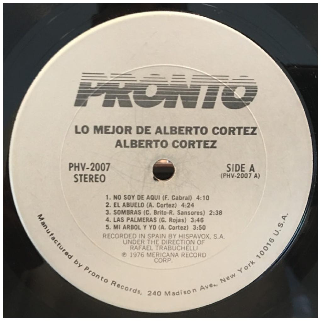 ALBERTO CORTEZ - LO MEJOR | VINILO USADO