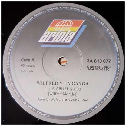 WILFRED Y LA GANGA - LA ABUELA | 12" MAXI SINGLE VINILO USADO