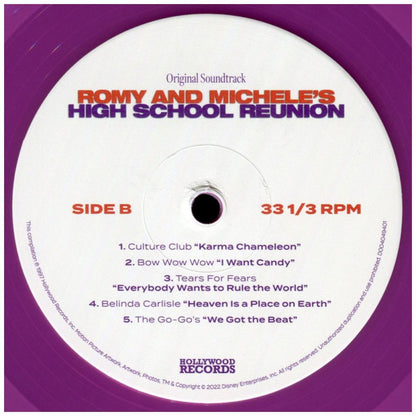 ROMY AND MICHELE'S HIGH SCHOOL REUNION - O.S.T. (OPAQUE VIOLET VINYL) | VINILO