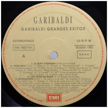 GARIBALDI - GRANDES EXITOS | VINILO USADO