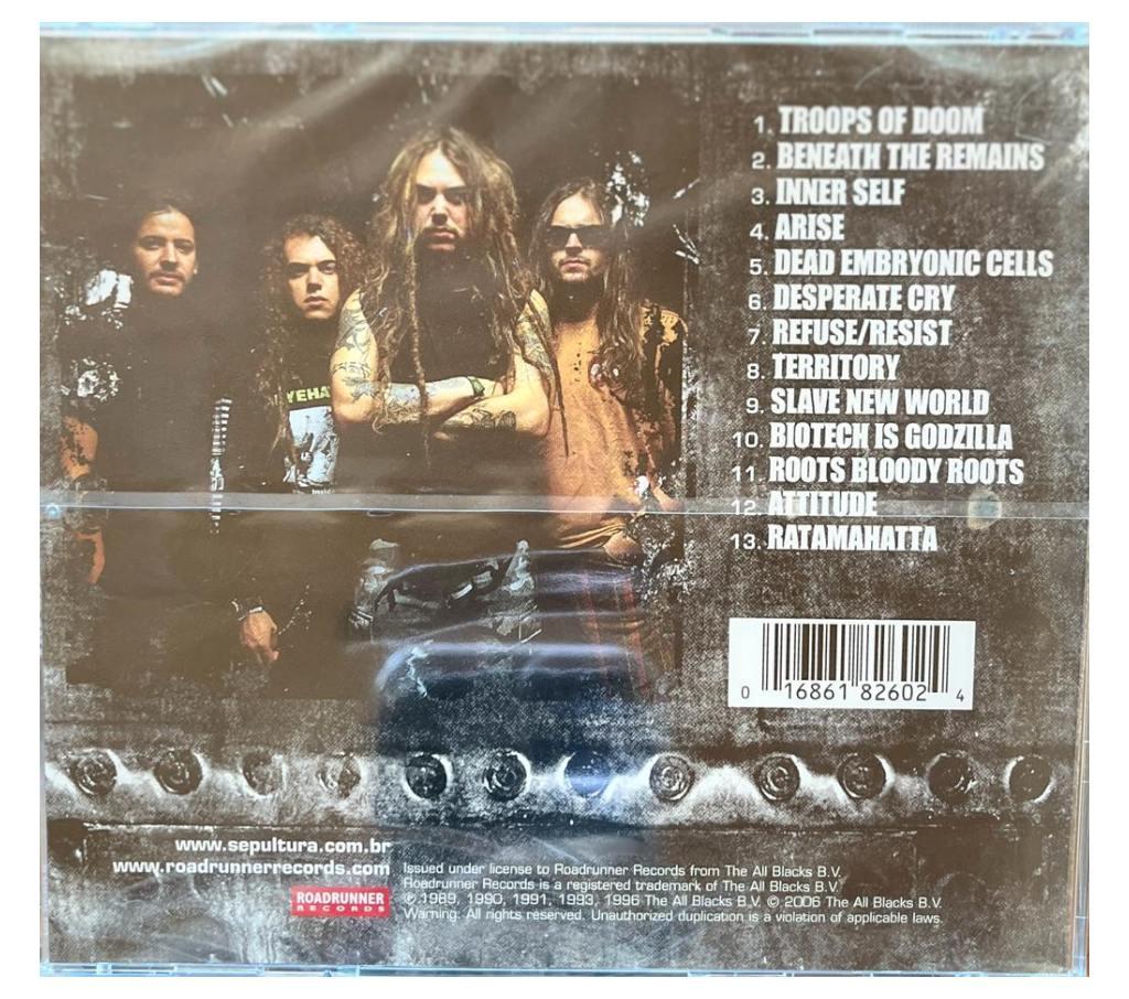 SEPULTURA - THE BEST OF | CD