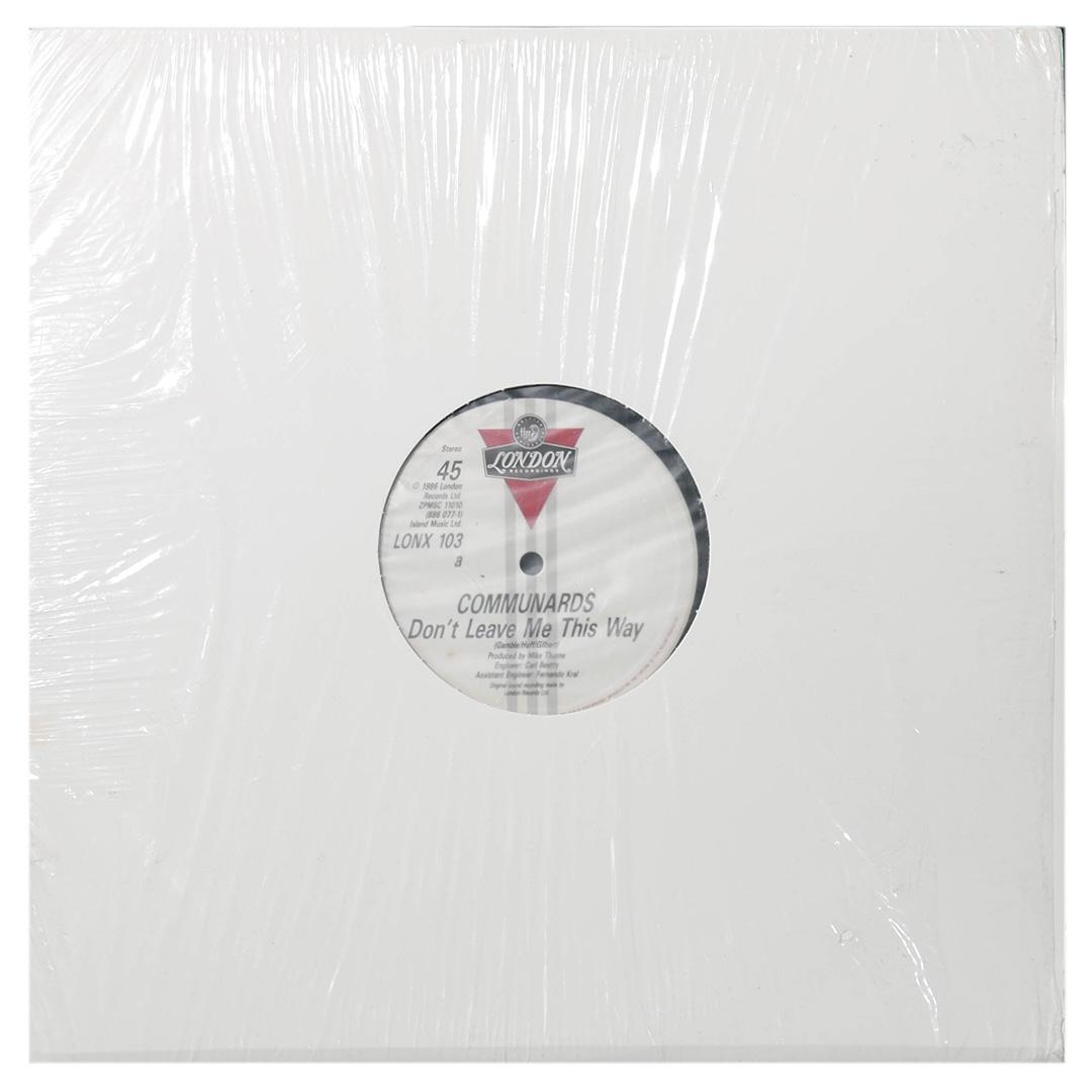 COMMUNARDS - DON T LEAVE ME THIS WAY | 12" MAXI SINGLE USADO