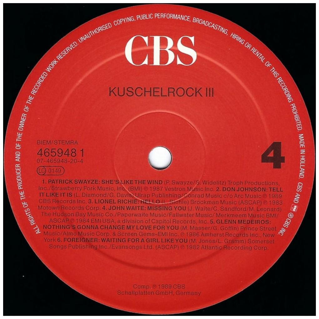KUSCHELROCK 3 - VARIOUS ARTISTS (3LP) | VINILO USADO