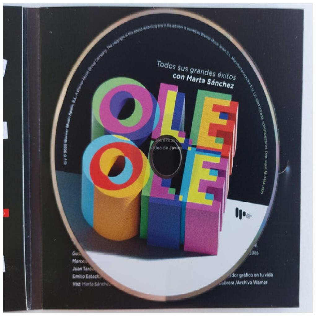 OLE OLE - TODOS LOS EXITOS CON MARTA SANCHEZ | CD