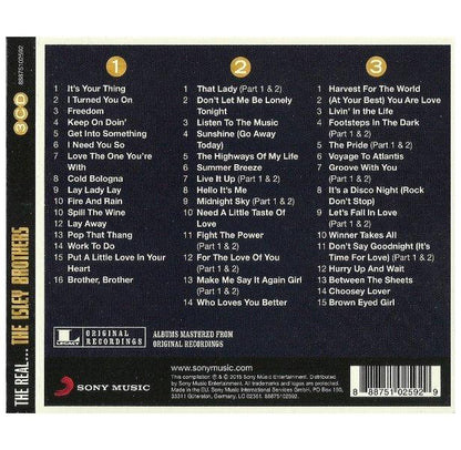 ISLEY BROTHERS - REAL ISLEY BROTHERS (3CD) | CD