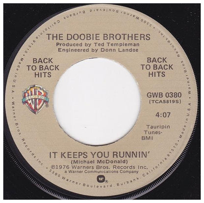DOOBIE BROTHERS - WHAT A FOOL BELIEVES | 7" SINGLE USADO