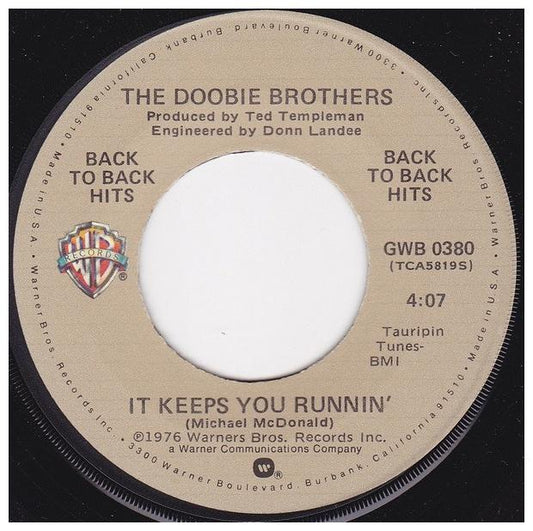 DOOBIE BROTHERS - WHAT A FOOL BELIEVES | 7" SINGLE USADO