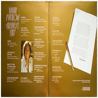 BARRY MANILOW - GREATEST HITS (2LP) | VINILO USADO