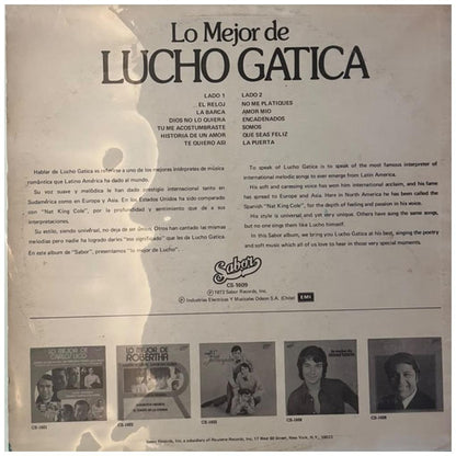 LUCHO GATICA - LO MEJOR | VINILO USADO