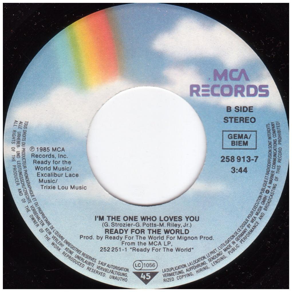 READY FOR THE WORLD - OH SHEILA | 7" SINGLE USADO