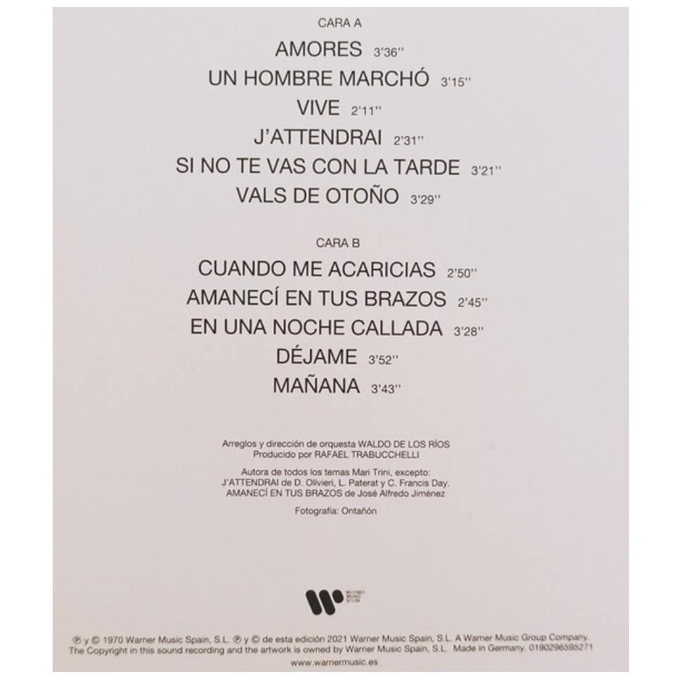 MARI TRINI - AMORES (LP+CD) | VINILO