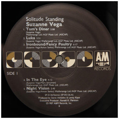 SUZANNE VEGA - SOLITUDE STANDING | VINILO USADO