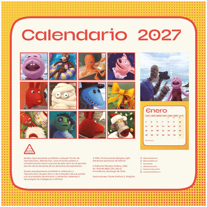 CALENDARIO 31 MINUTOS (TODO CARTÓN) - 31 MINUTOS | LIBRO