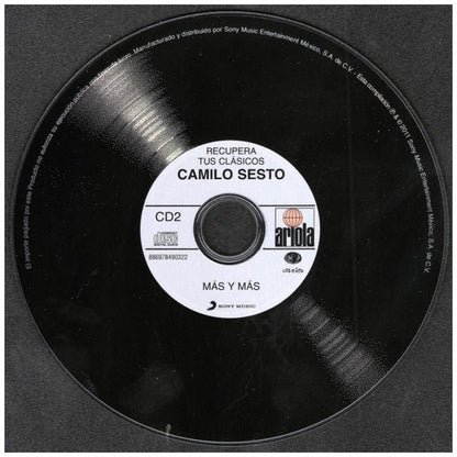 CAMILO SESTO  - RECUPERA TUS CLASICOS  | CD