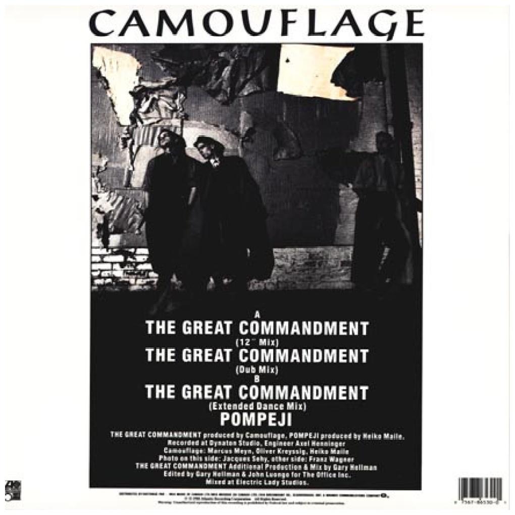 CAMOUFLAGE - THE GREAT COMMANDMENT | 12'' MAXI SINGLE USADO