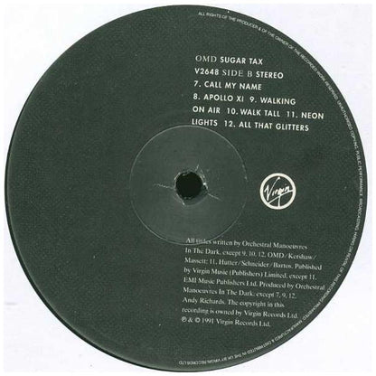 ORCHESTRAL MANOEUVRES IN THE DARK - SUGAR TAX | VINILO USADO