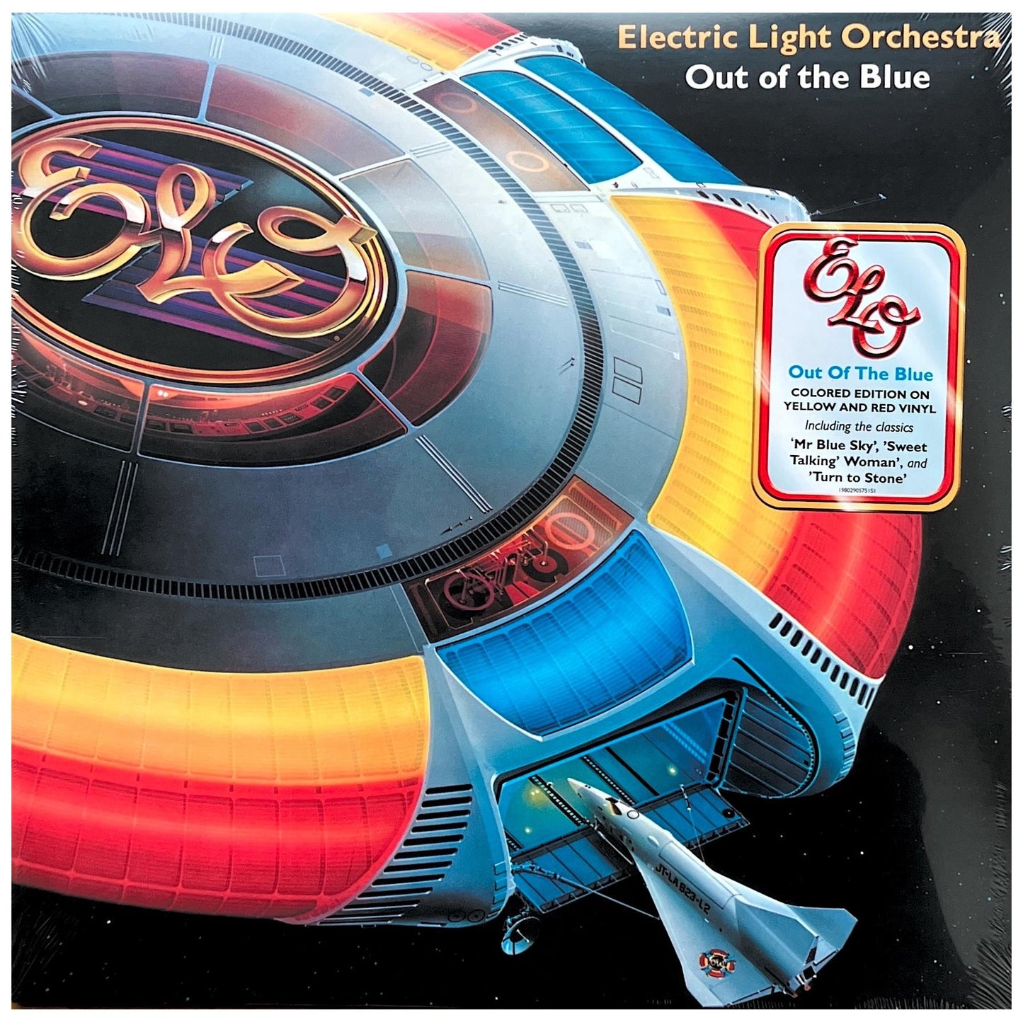 ELECTRIC LIGHT ORCHESTRA - OUF THE BLUE (2LP) (LIMITED EDITION) (YELLOW/RED VINYL) (GATEFOLD LP JACKET) | VINILO