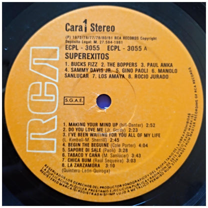 SUPEREXITOS - VERSIONES ORIGINALES: VARIOS ARTISTAS | VINILO USADO