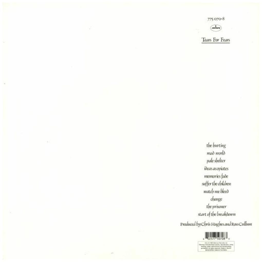 TEARS FOR FEARS - THE HURTING | VINILO
