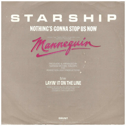 STARSHIP - NOTHING'S GONNA STOP NOW | 7" SINGLE USADO