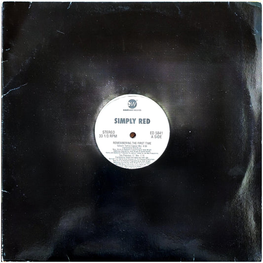 SIMPLY RED - REMEMBERING THE FIRST TIME | 12" MAXI SINGLE USADO