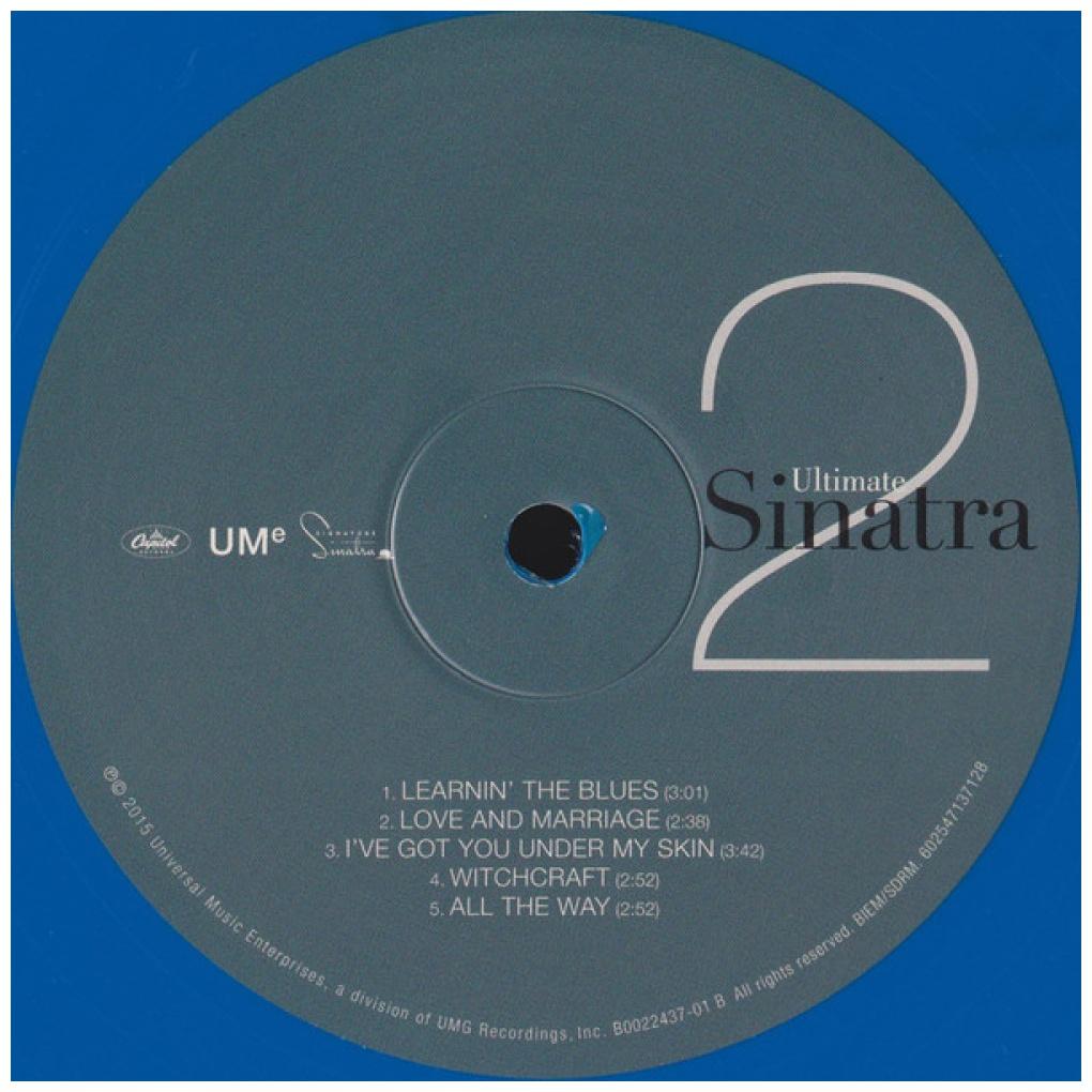 FRANK SINATRA - ULTIMATE SINATRA (2LP) (EXCLUSIVE BLUE VINYL) | VINILO