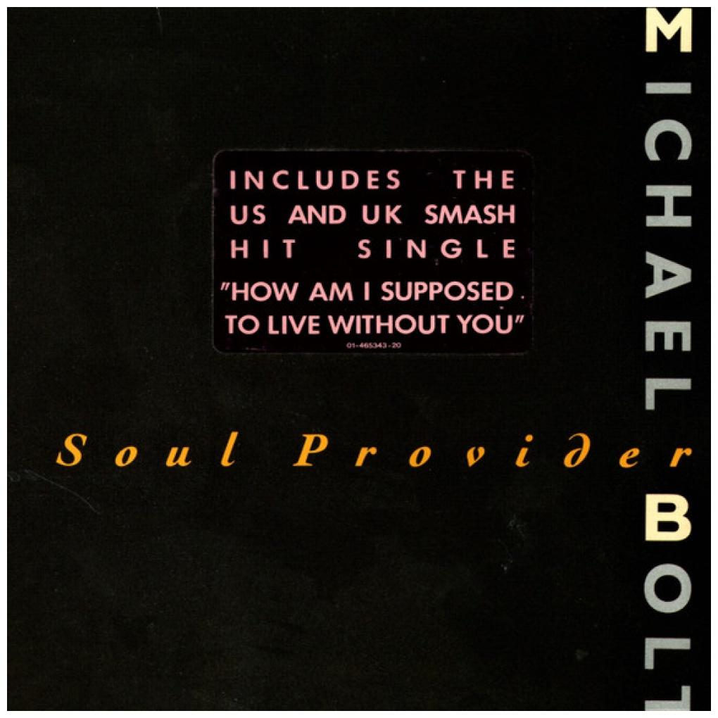 MICHAEL BOLTON - SOUL PROVIDER | VINILO USADO