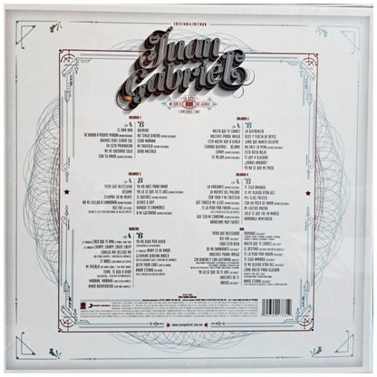 JUAN GABRIEL - 50 AÑOS DE SER EL DIVO DE JUAREZ (5LP+DVD) (LTD. EDITION) | VINILO