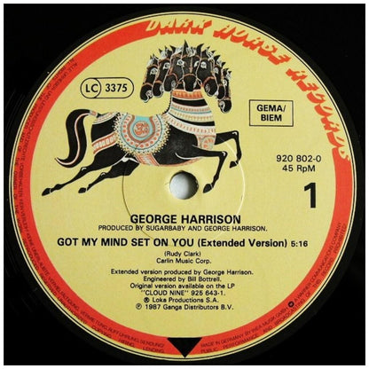 GEORGE HARRISON - GOT MY MIND SET ON YOU | 12'' MAXI SINGLE USADO