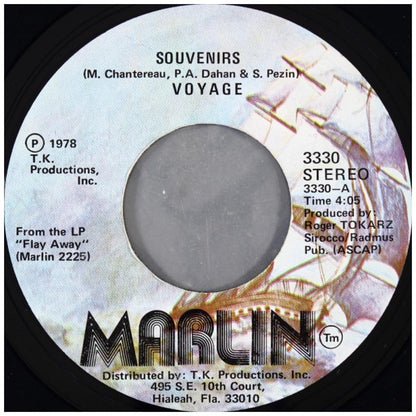 VOYAGE - SOUVENIRS | 7" SINGLE USADO