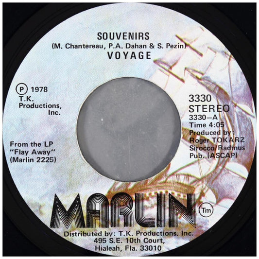VOYAGE - SOUVENIRS | 7" SINGLE USADO
