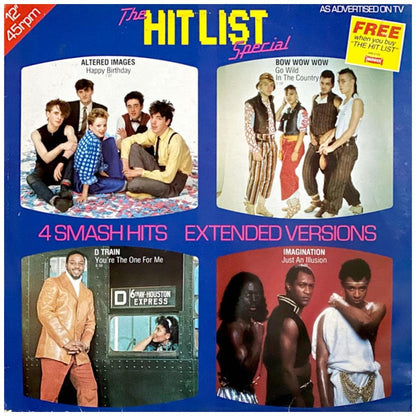 THE HIT LIST SPECIAL - 4 SMASH HITS: EXTENDED VERSIONS | VINILO USADO
