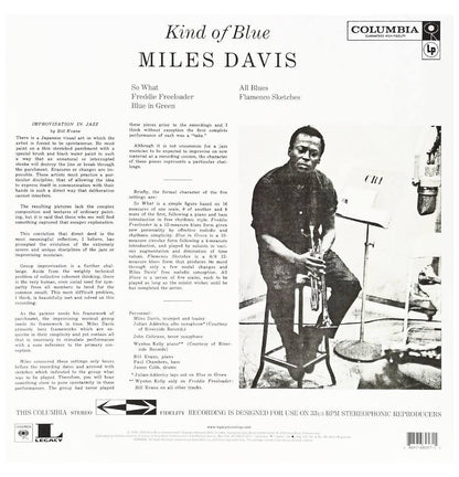 MILES DAVIS - KIND OF BLUE (BLUE VINYL) | VINILO