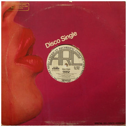POCKETS - CATCH ME (PROMO COPY) | 12'' MAXI SINGLE USADO