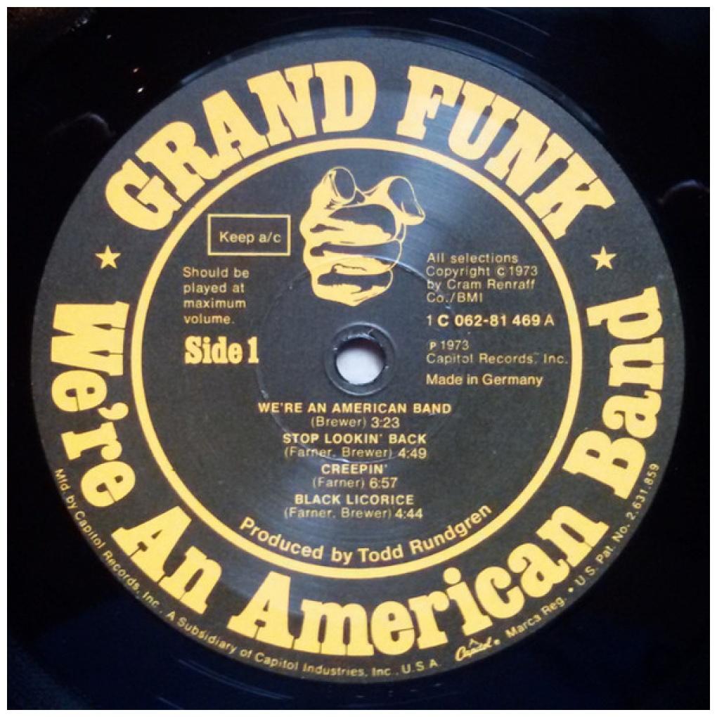 GRAND FUNK RAILROAD - WE'RE AN AMERICAN BAND | VINILO USADO