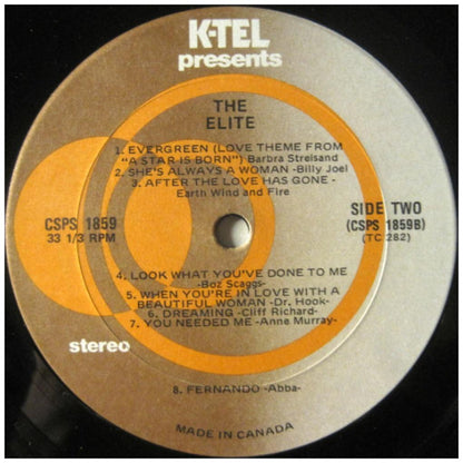 THE ELITE - 15 GREAT HITS | VINILO USADO