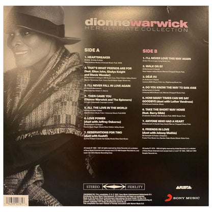 DIONNE WARWICK - HER ULTIMAT COLLECTION | VINILO