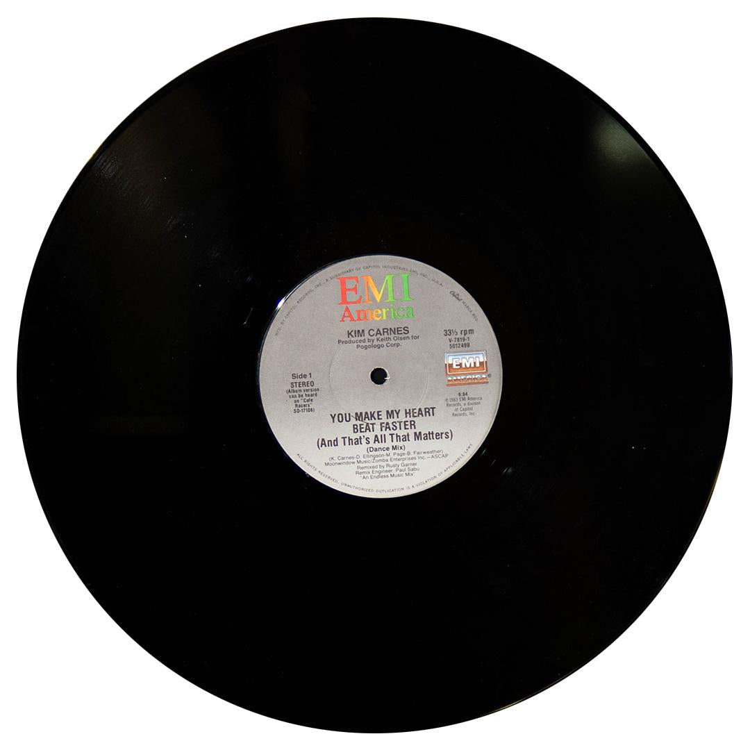 KIM CARNES - YOU MAKE MY HEART BEAT FASTER | 12" MAXI SINGLE USADO