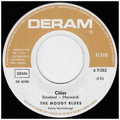 MOODY BLUES - NIGHTS IN WHITE SATIN | 7" SINGLE USADO